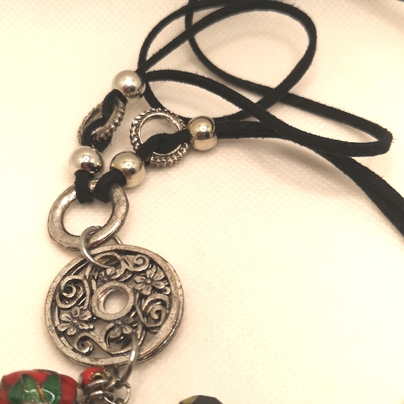 Signed vintage Steilmann tassel necklace - Picture 5 of 8